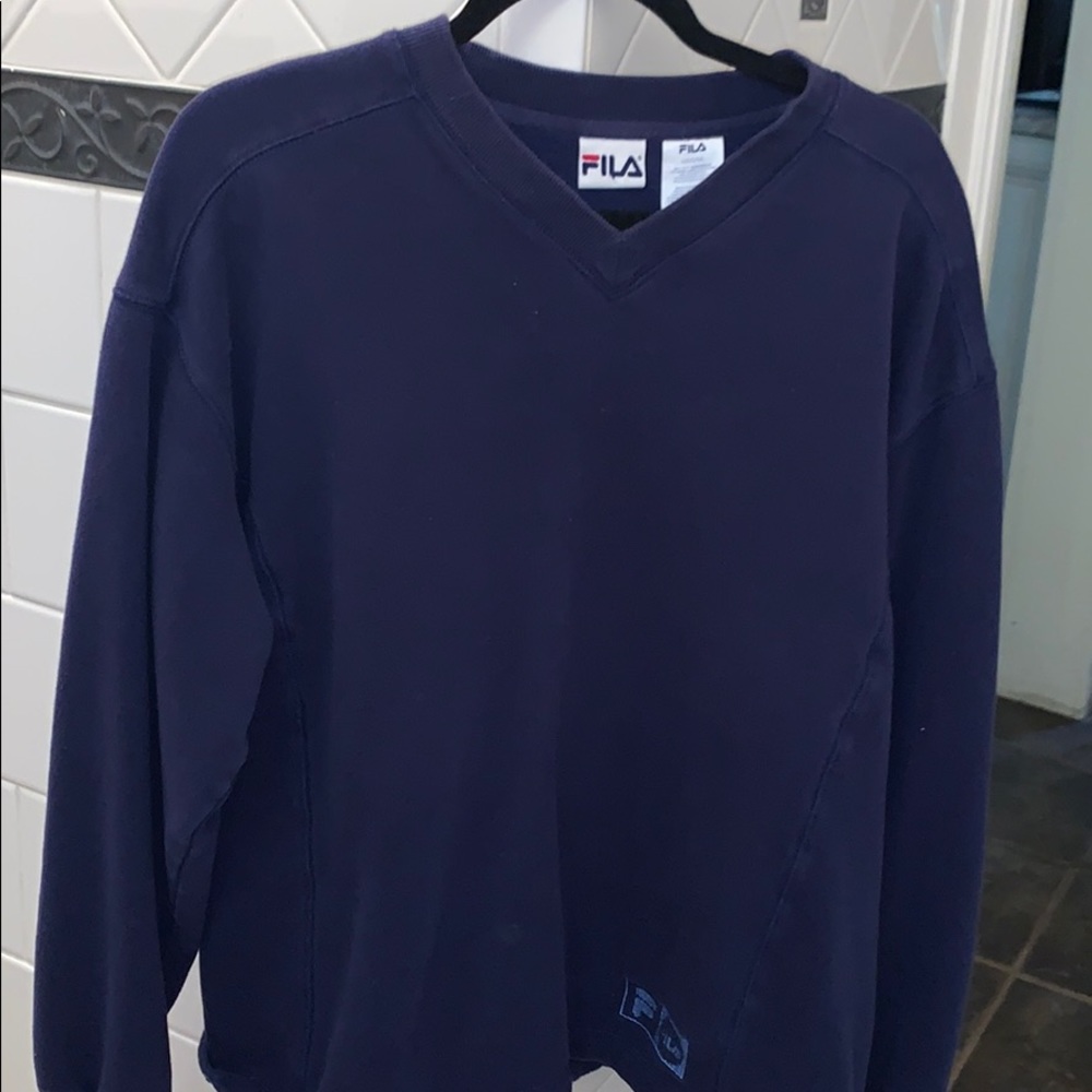 Navy Fila Sweatshirt